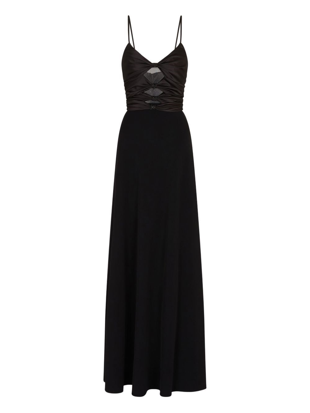Emporio Armani Long Dress In Black