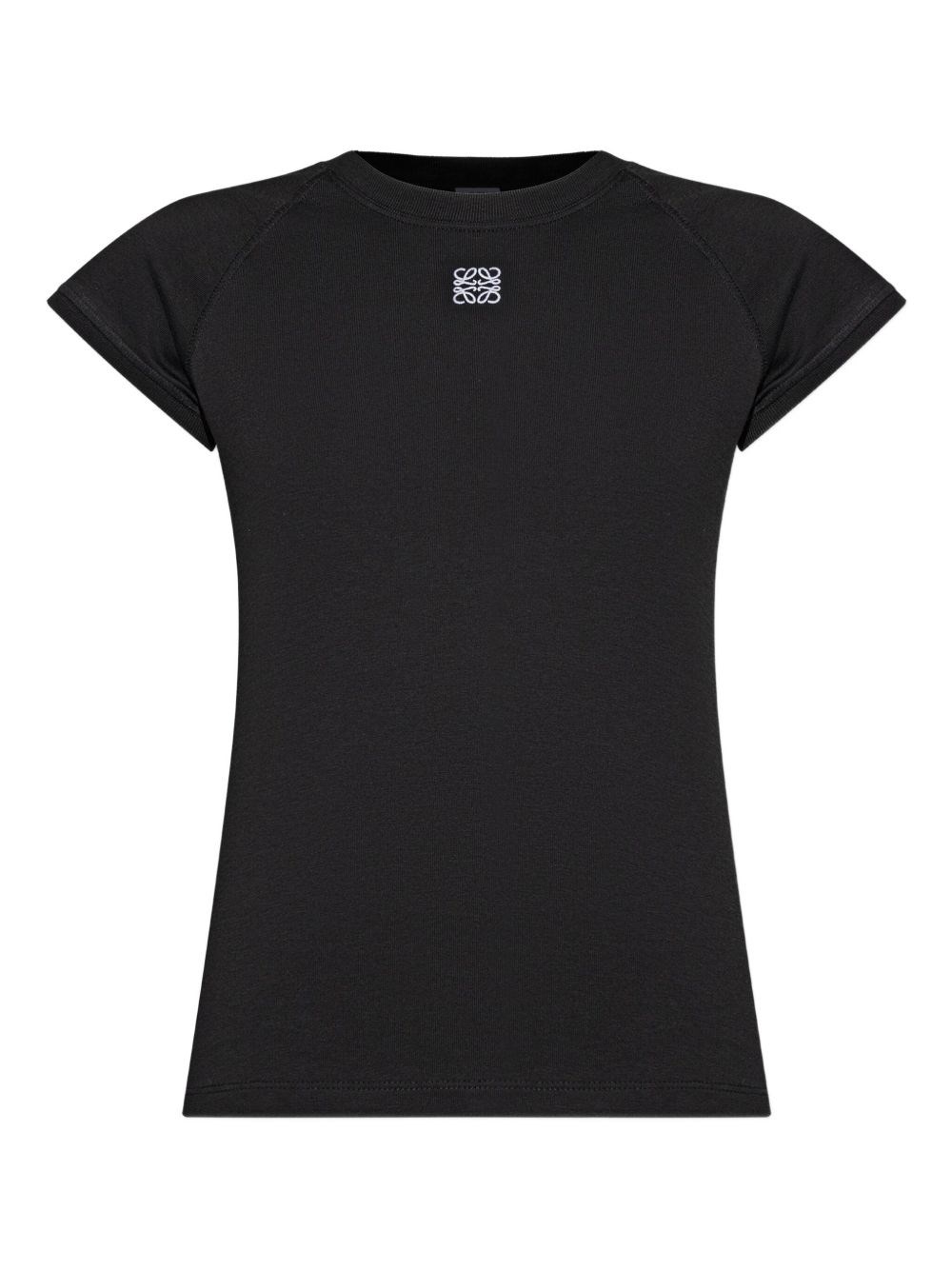 Loewe Women Anagram T-shirt In Black