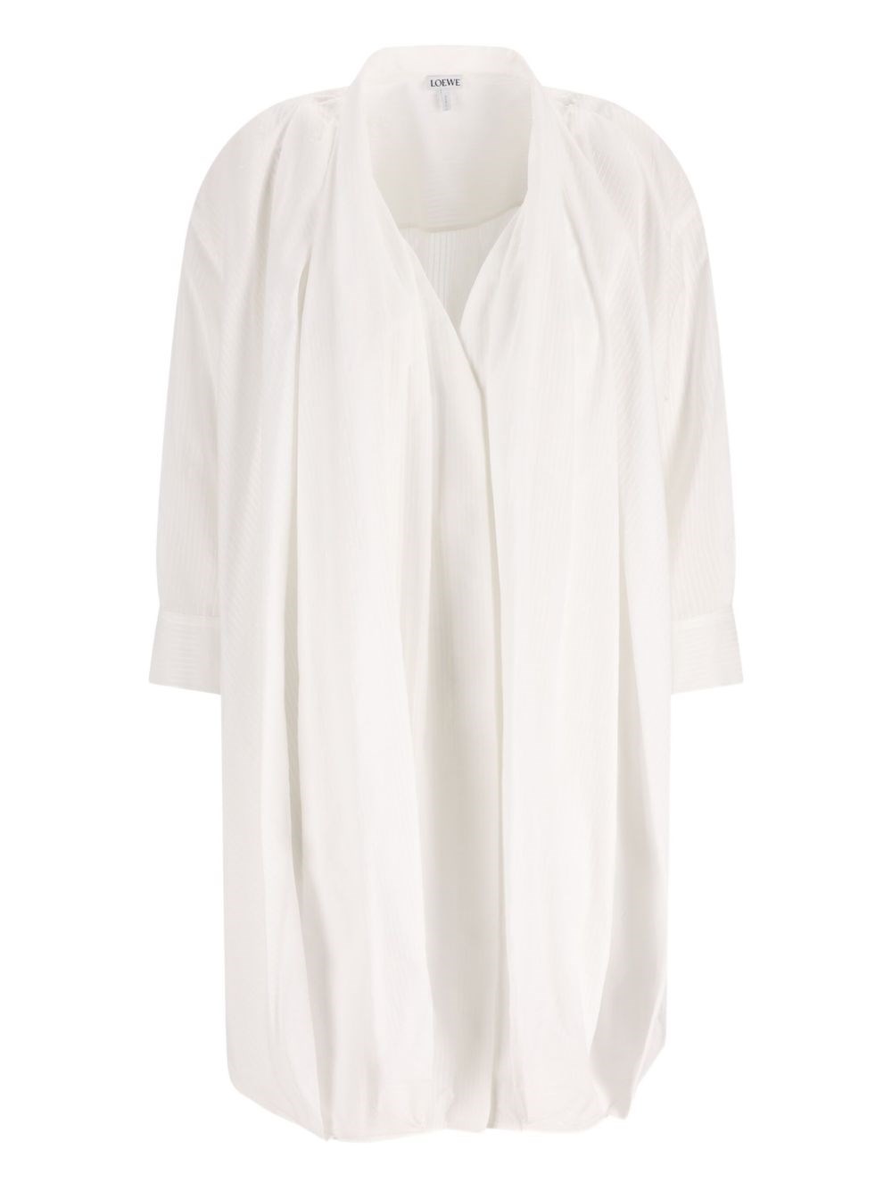Loewe Cotton Draped Dress