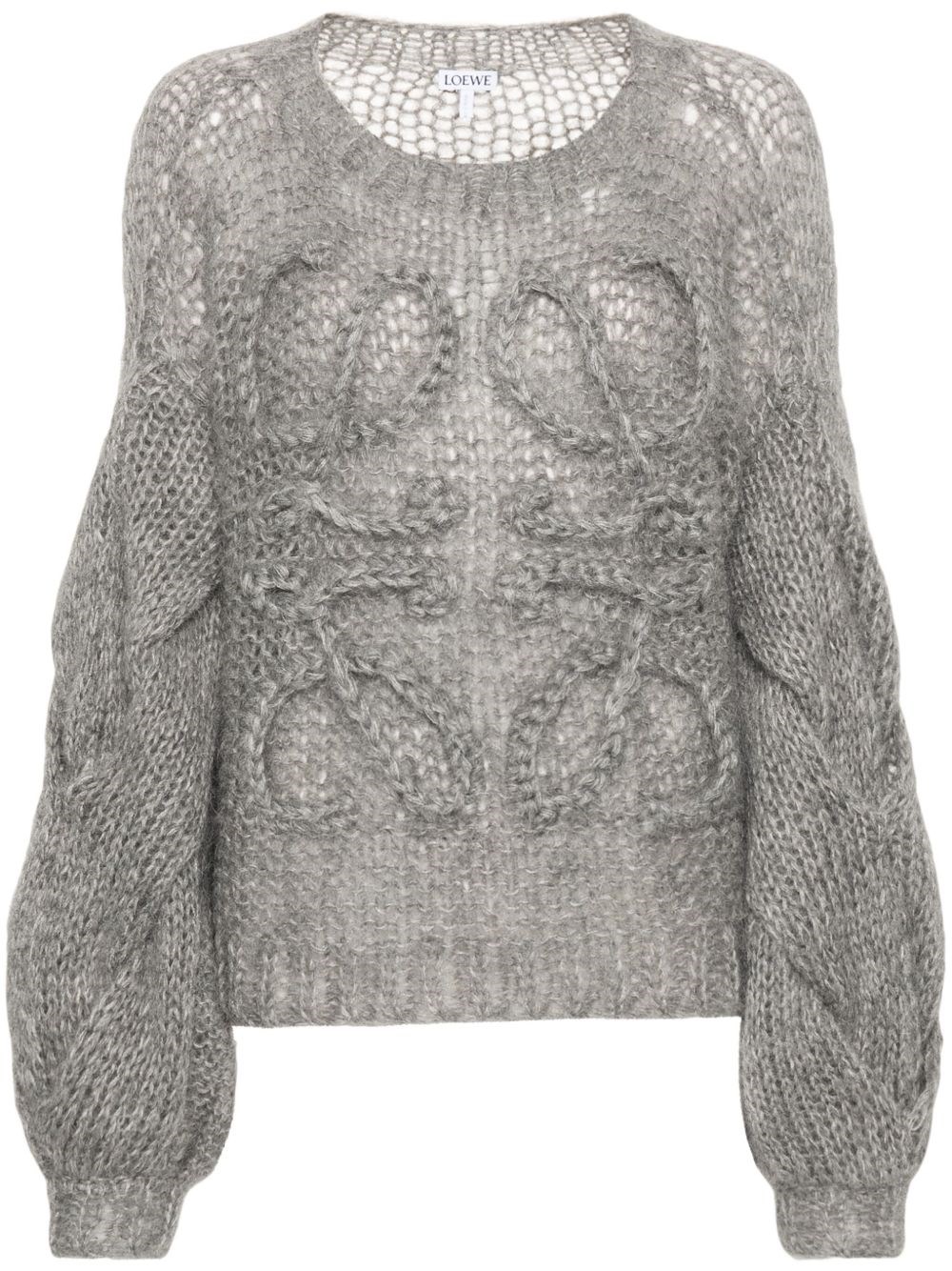Loewe Anagram Wool Blend Sweaater - Loewe - Modalova