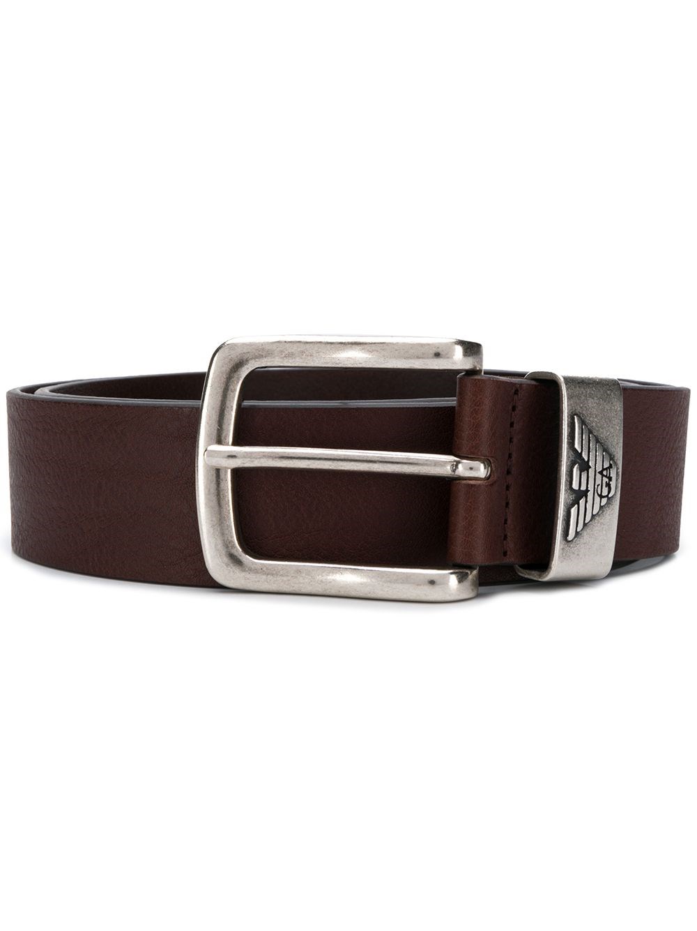 Emporio Armani Leather Belt - Emporio Armani - Modalova