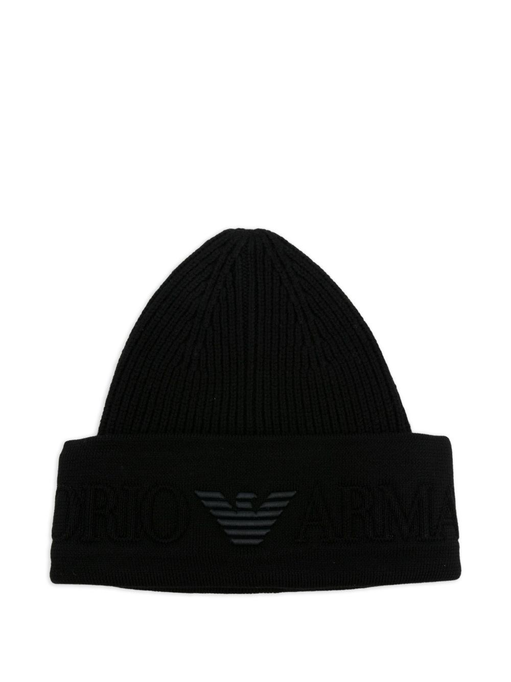 Emporio Armani Logo Wool Beanie - Emporio Armani - Modalova