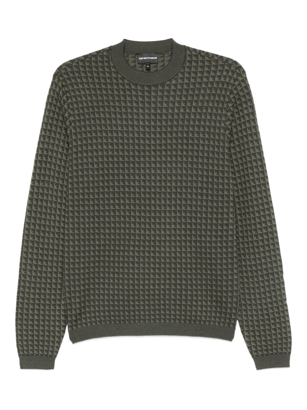 Emporio Armani Wool Crewnekc Jumper - Emporio Armani - Modalova