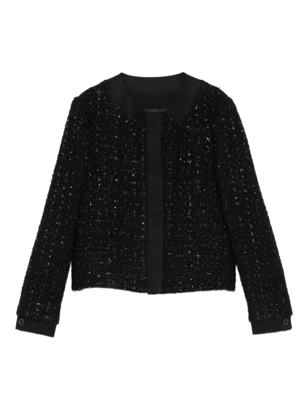 Wool Blend Blazer Jacket - Emporio Armani - Modalova