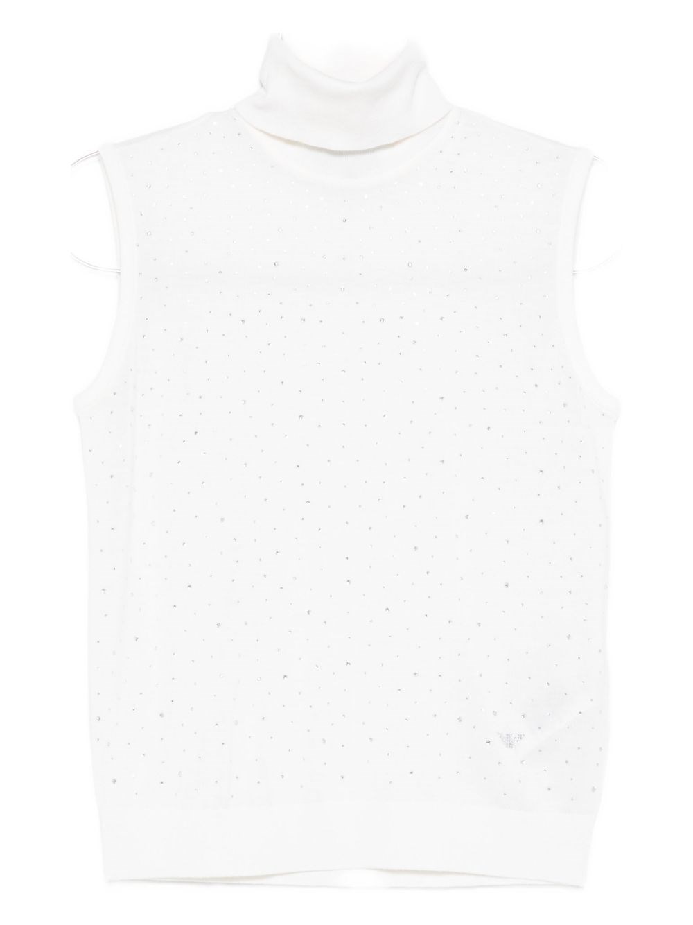 Emporio Armani Wool Turtle-Neck Top - Emporio Armani - Modalova