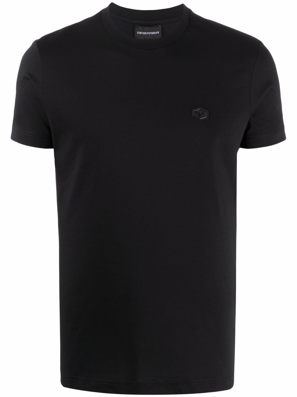 Emporio Armani Logo Cotton T-Shirt - Emporio Armani - Modalova