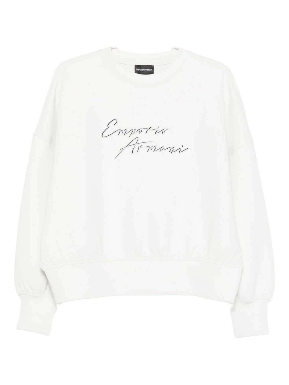 Logo Crewneck Sweashirt - Emporio Armani - Modalova