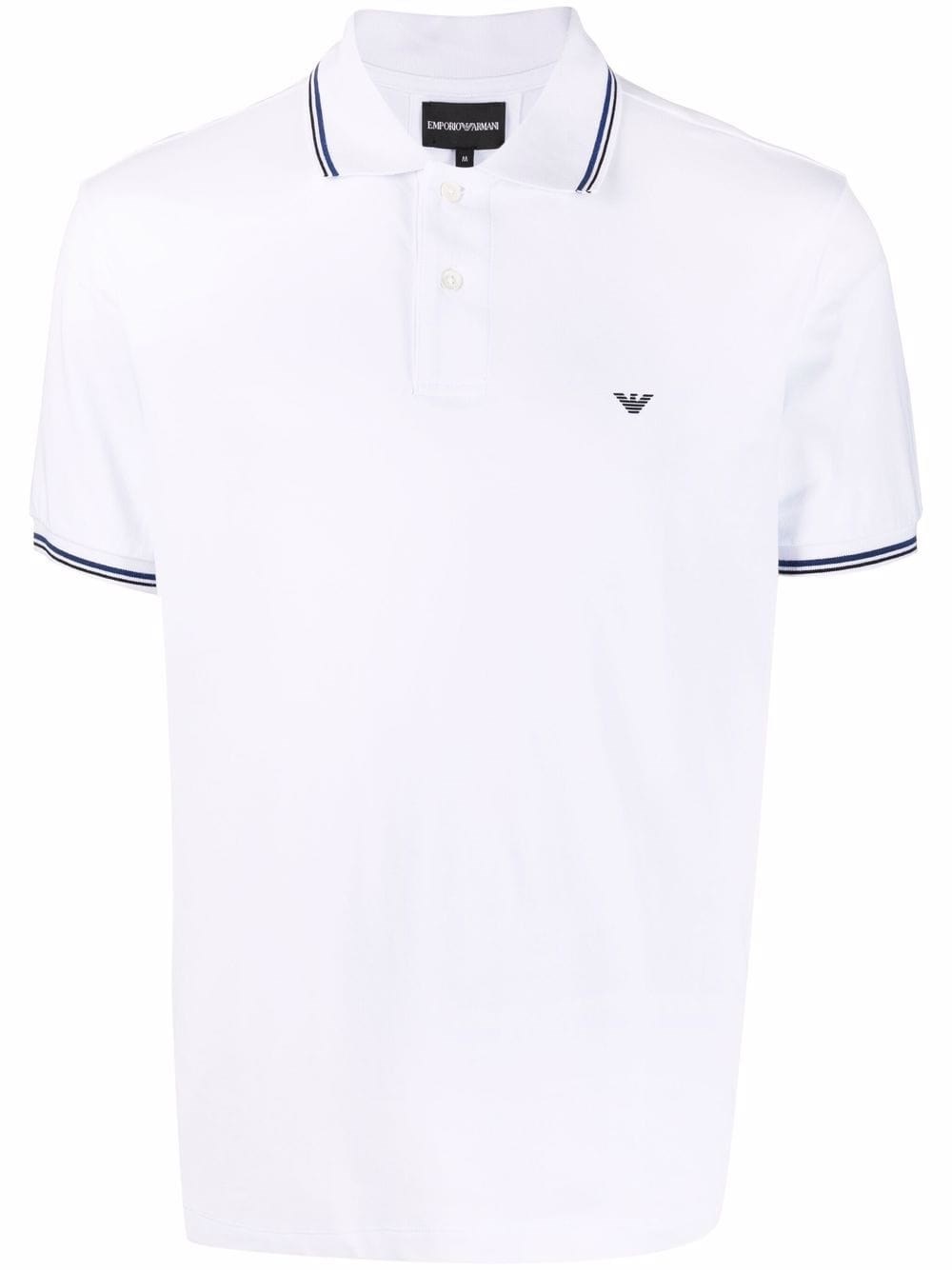 Emporio Armani Cotton Polo Shirt - Emporio Armani - Modalova