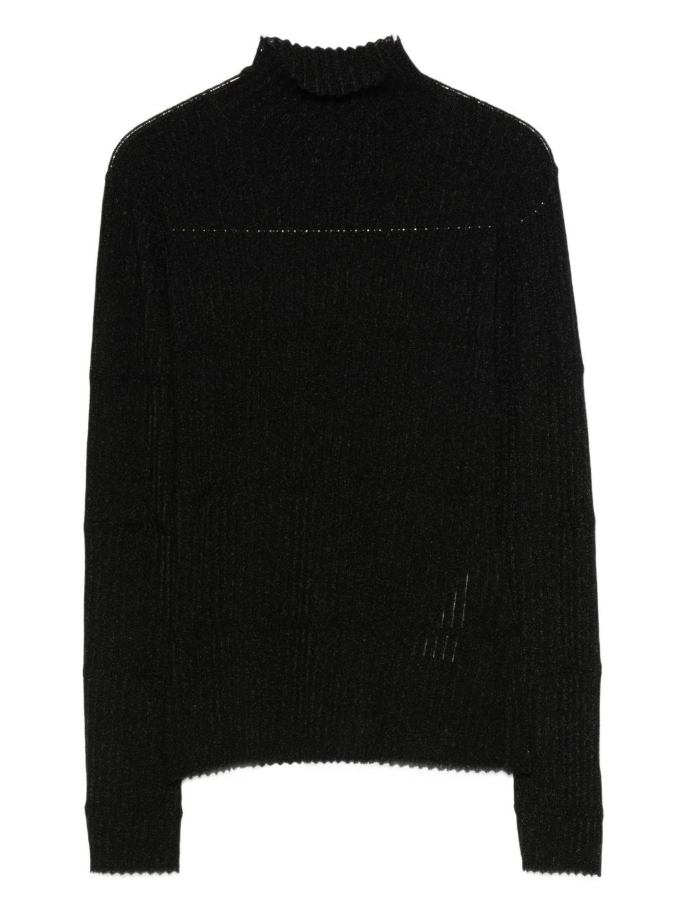 Emporio Armani Turtle Neck Sweater In Multi