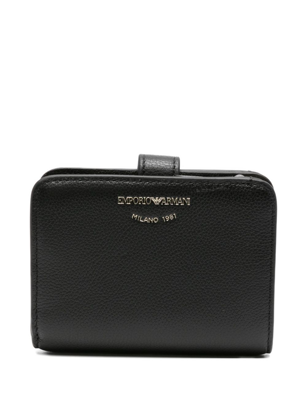 Leather Bifold Wallet - Emporio Armani - Modalova