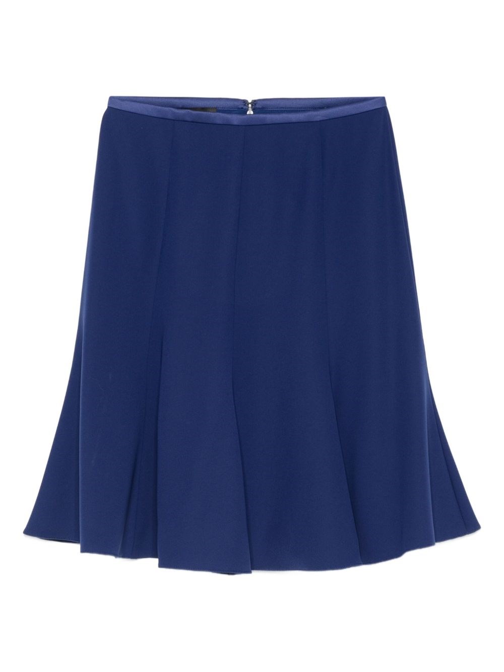 Emporio Armani Short Skirt In Blue