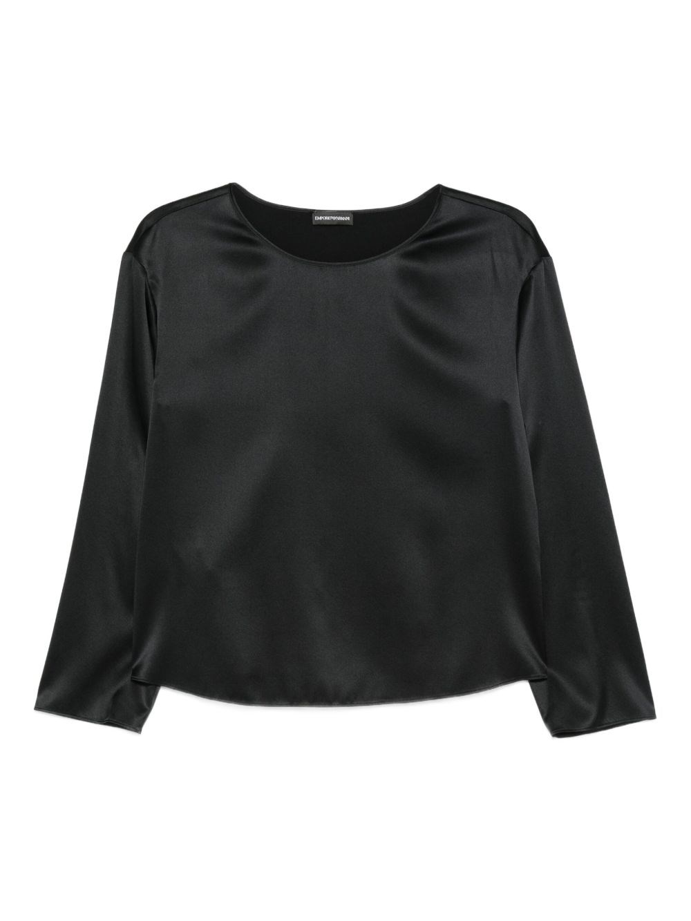 Emporio Armani Top  Woman Color Black In Black