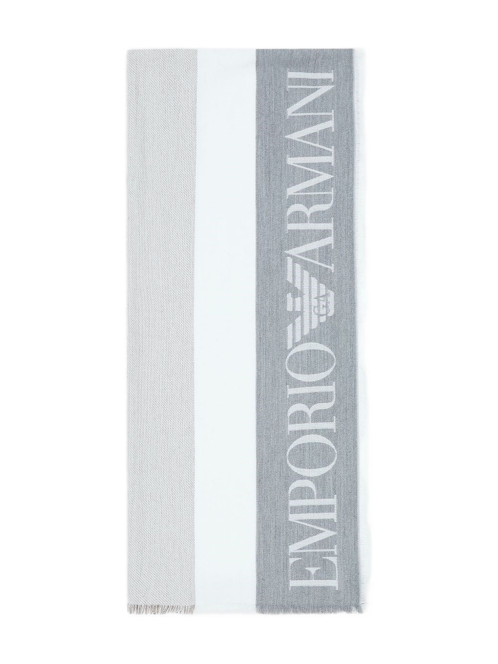 Emporio Armani Striped Stole - Emporio Armani - Modalova