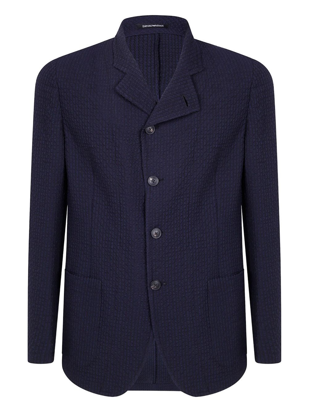 Emporio Armani Split Jacket Clothing In Blue