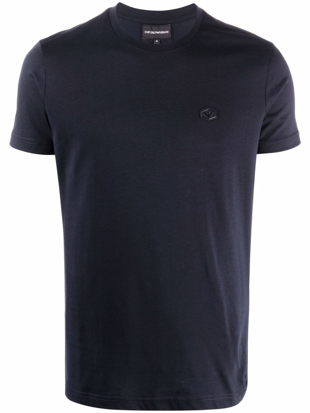 Emporio Armani Logo Cotton T-Shirt - Emporio Armani - Modalova