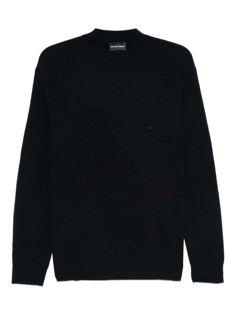 Emporio Armani Wool Crewneck Jumper - Emporio Armani - Modalova