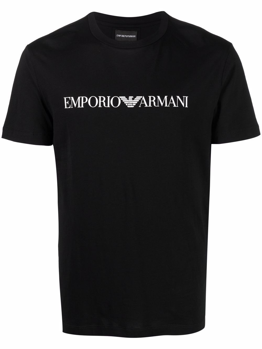 Emporio Armani Logo Cotton T-Shirt - Emporio Armani - Modalova