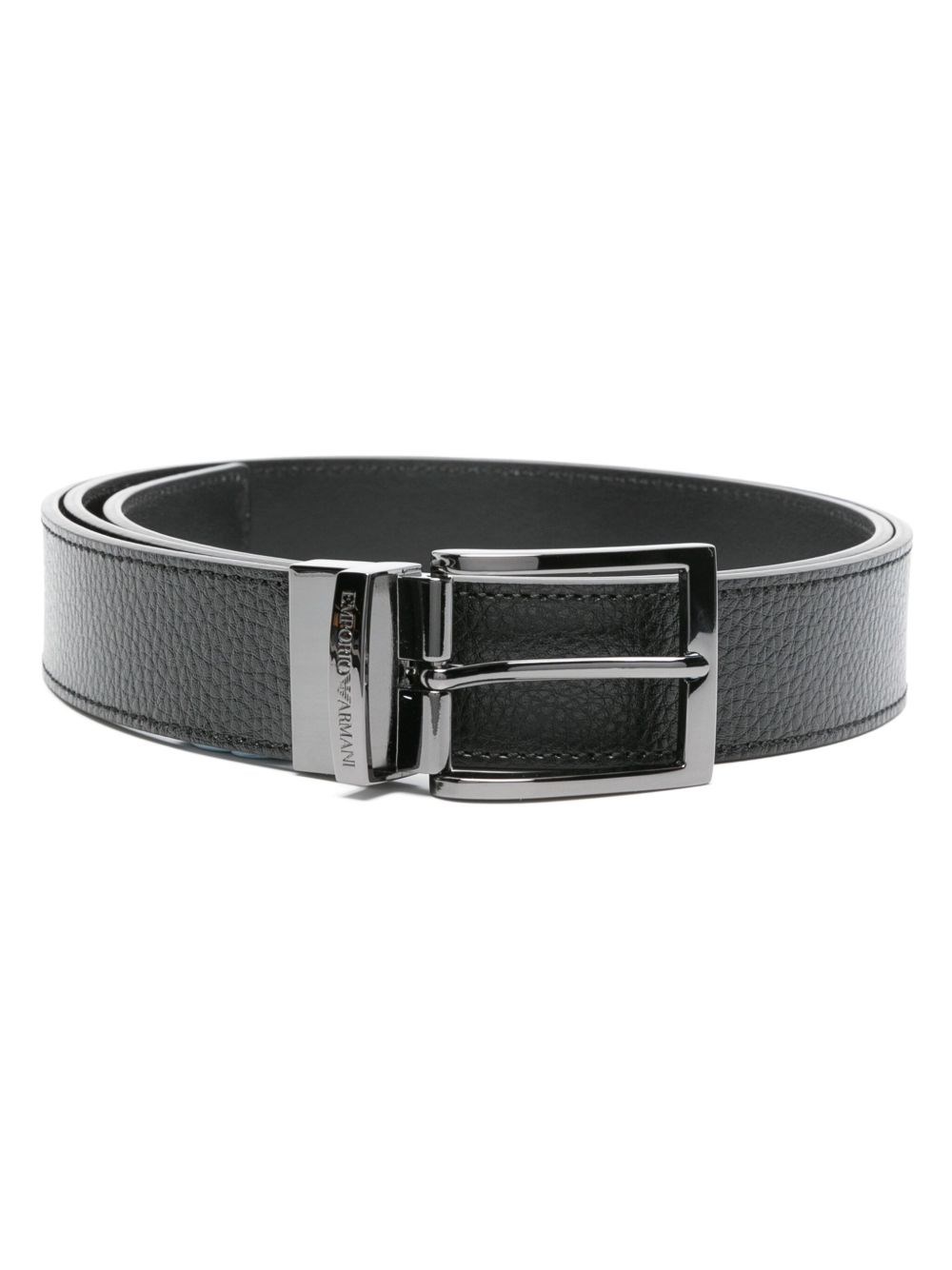 Emporio Armani Leather Belt - Emporio Armani - Modalova