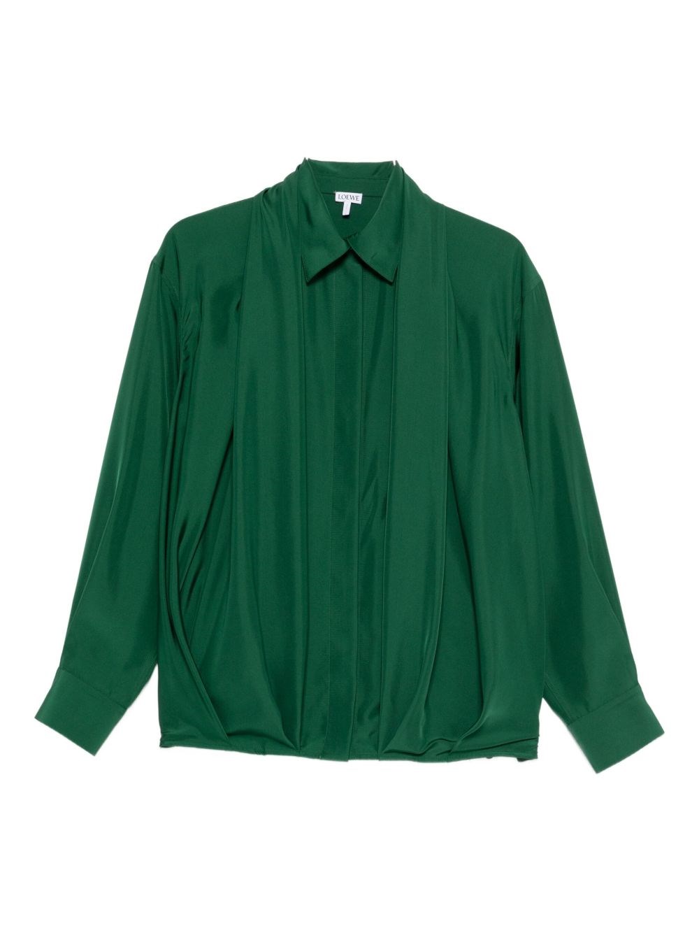 Loewe Silk Draped Shirt