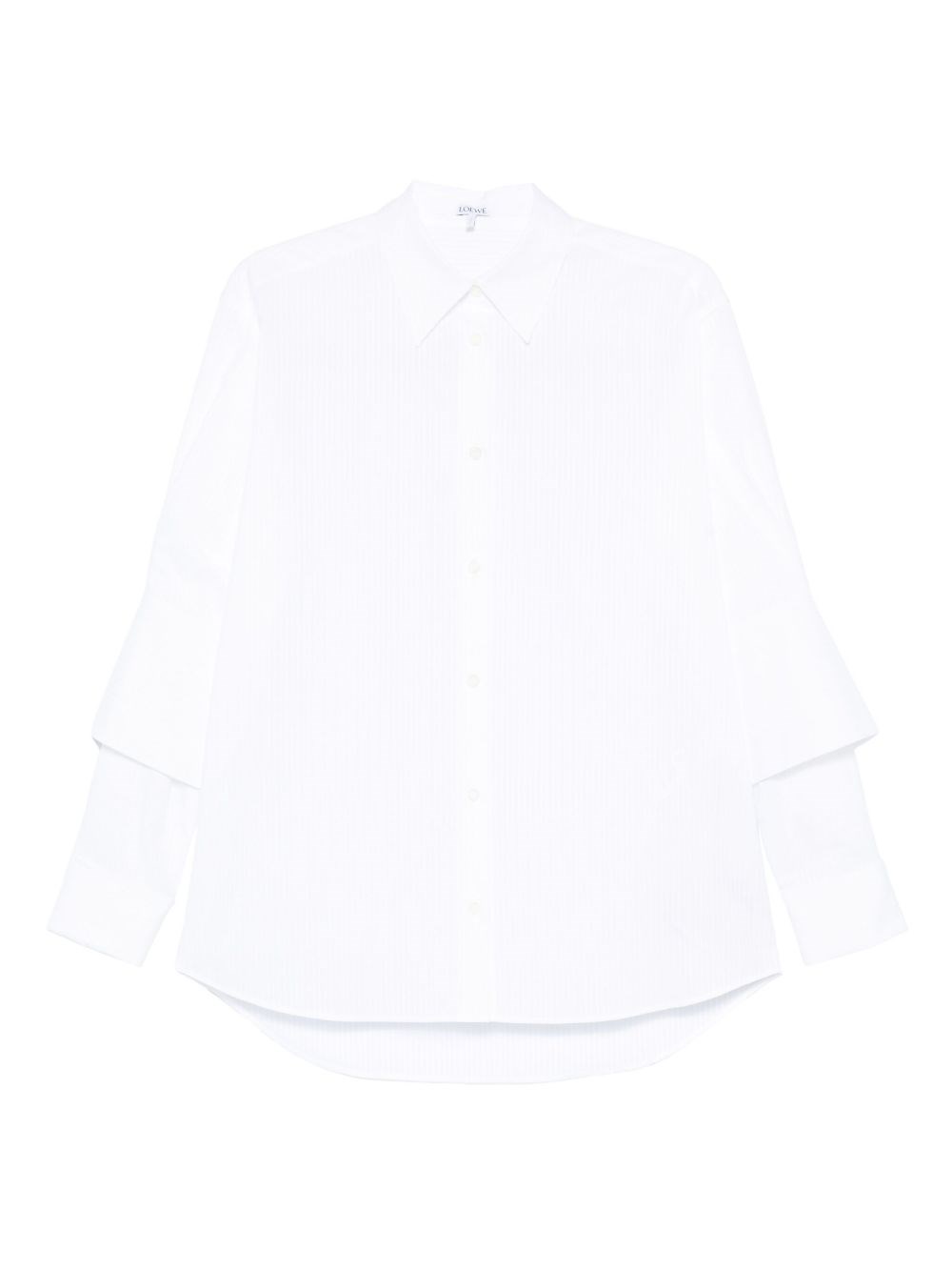 Loewe Cotton Shirt In White