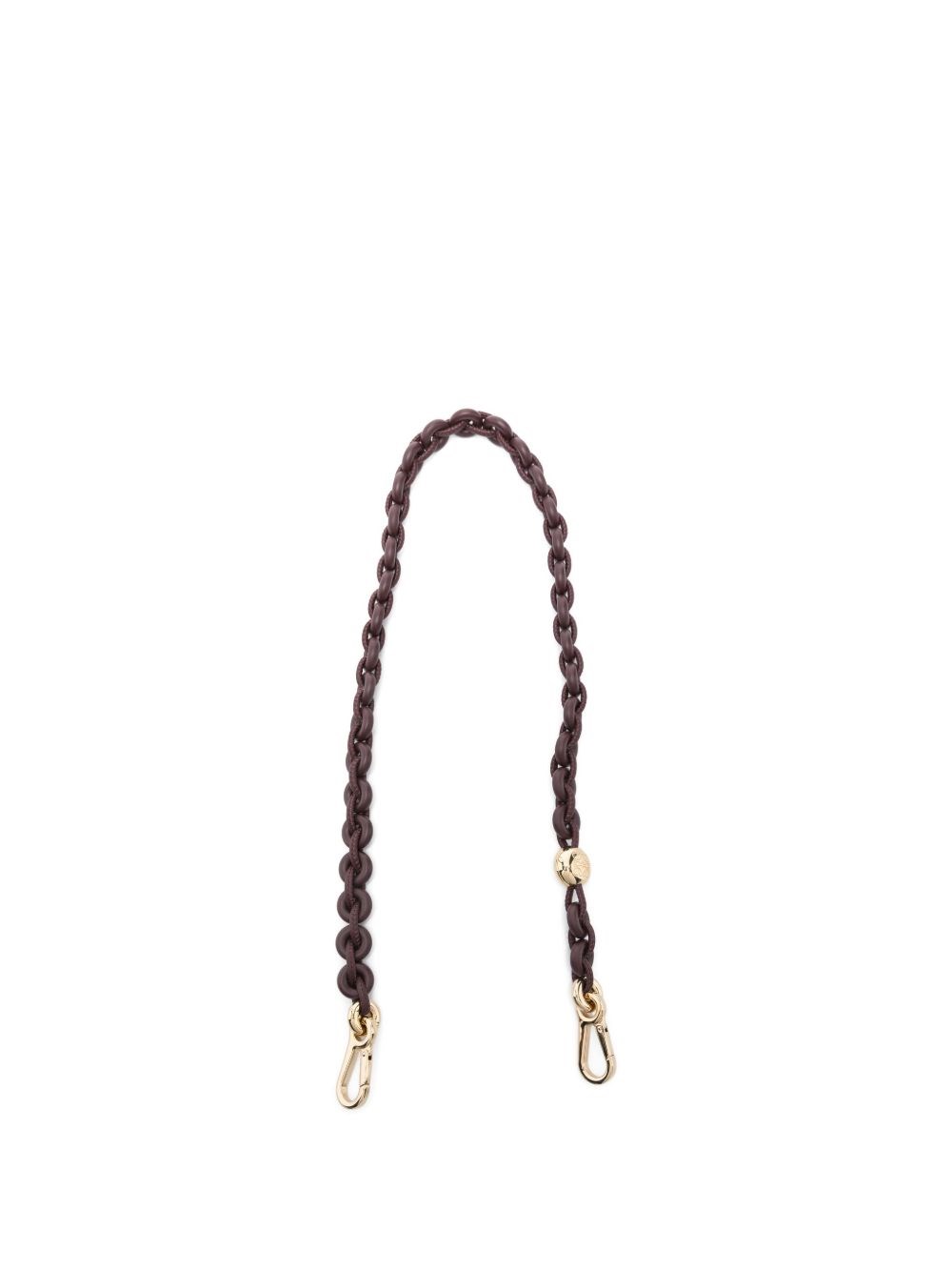 Loewe Donut Chain Strap In Red