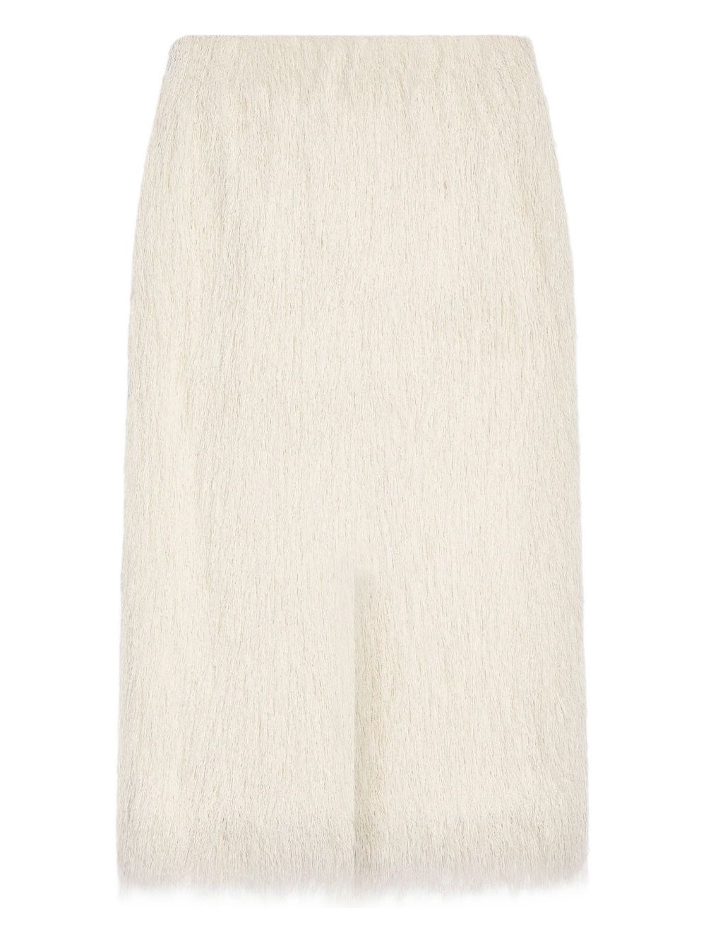 Dries Van Noten Women Sokna Midi Skirt In White