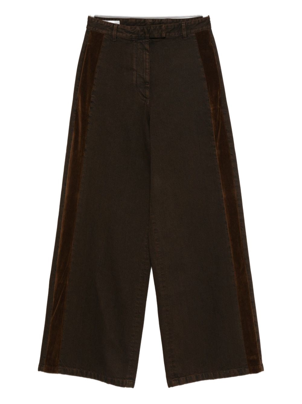 Dries Van Noten Women Penn Cotton Trousers In Brown