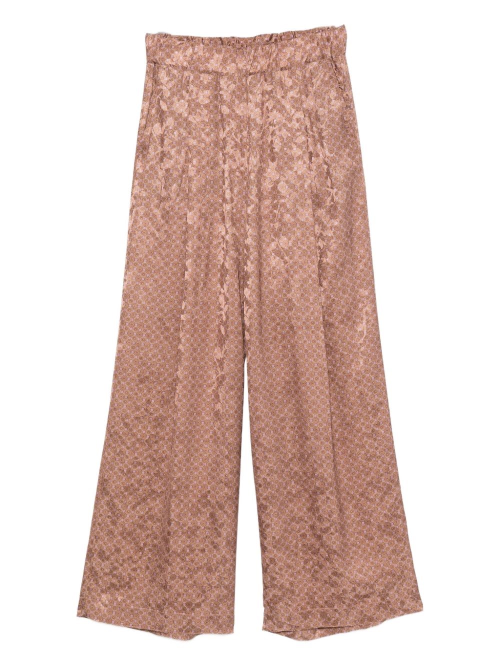 Dries Van Noten Women Pila Cotton Trousers In Pink