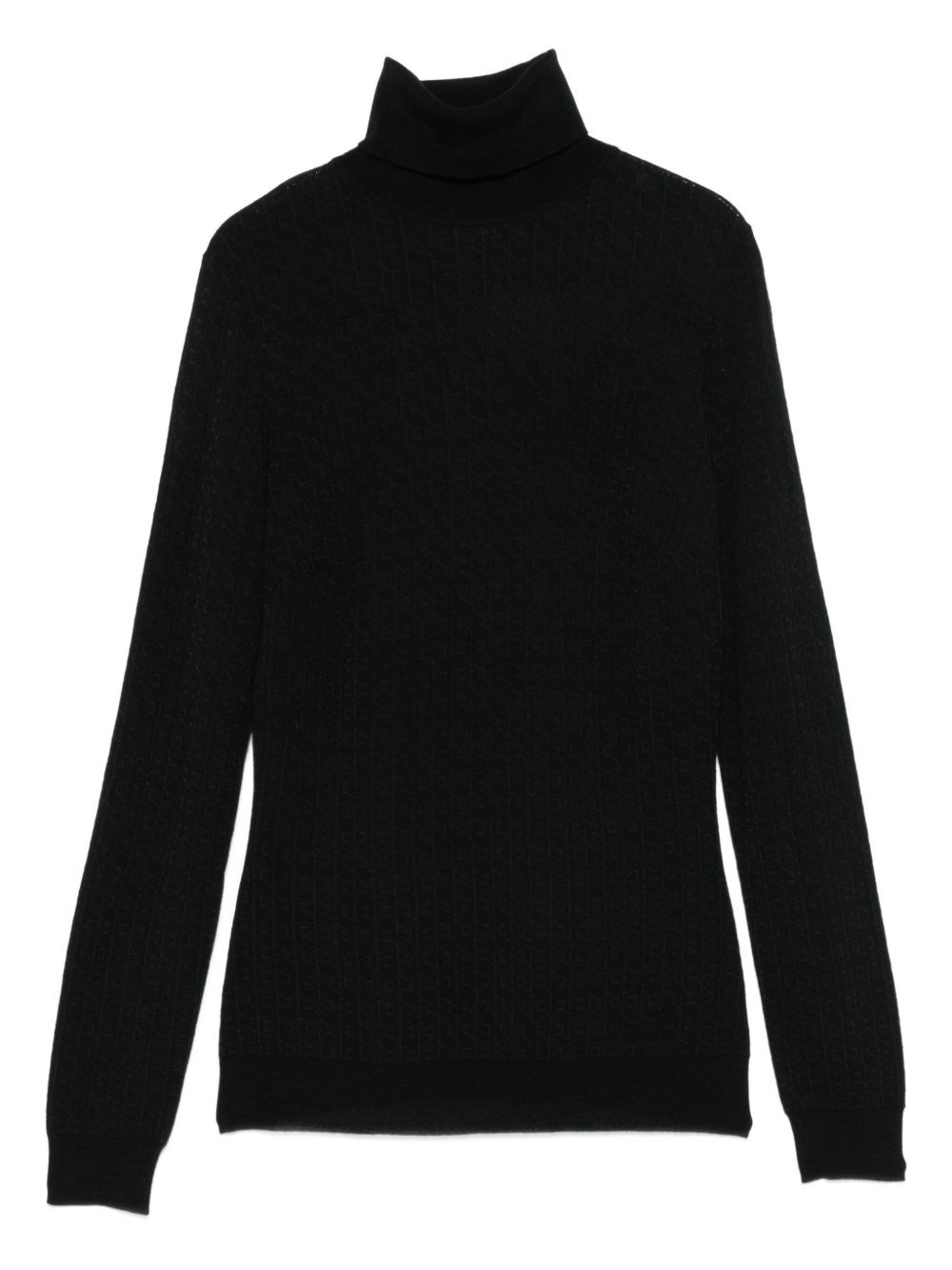 Elisabetta Franchi Wool Blend Turtle-neck Sweater In Multi