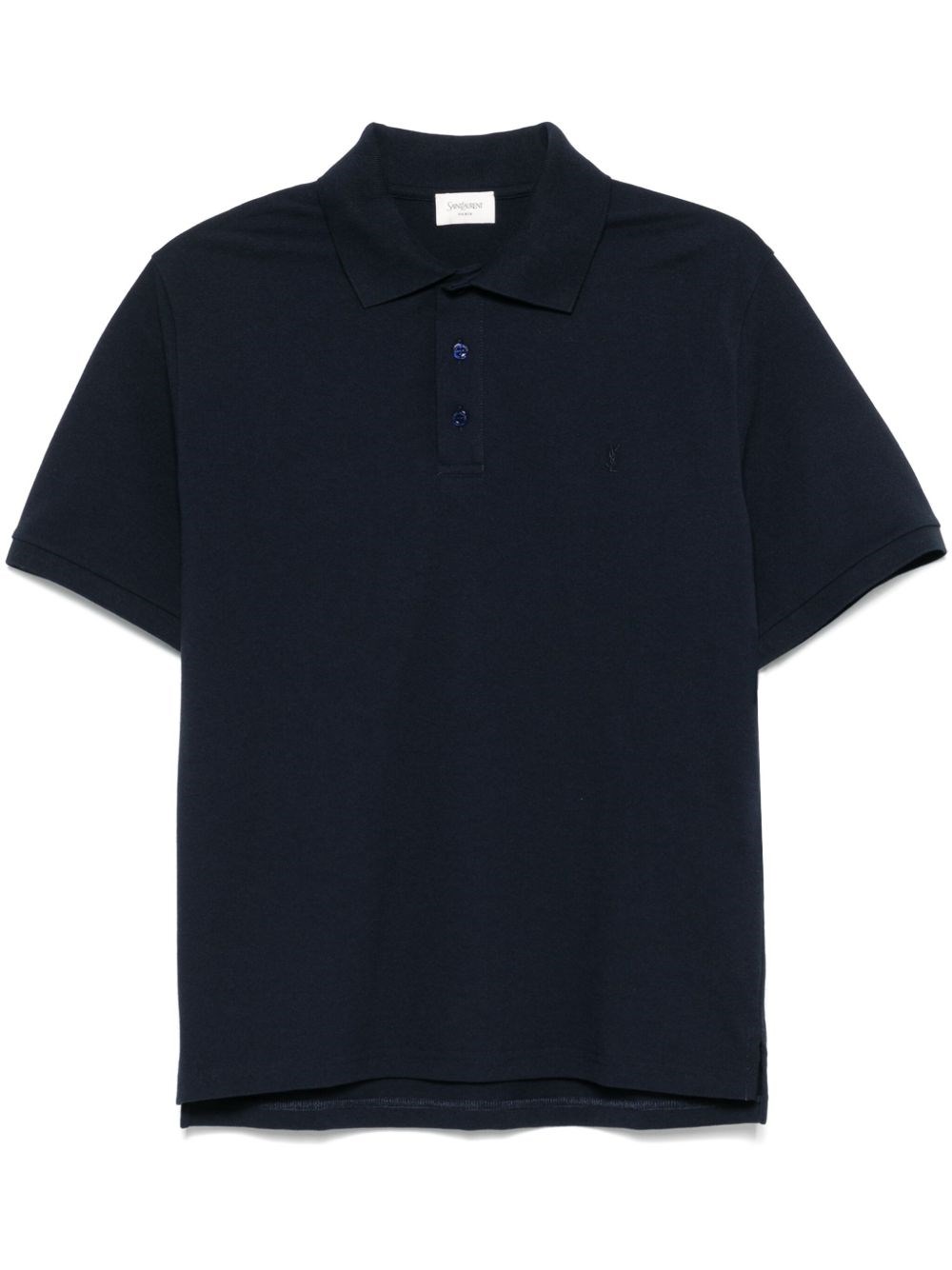 Saint Laurent Cotton Polo Shirt - Saint Laurent - Modalova