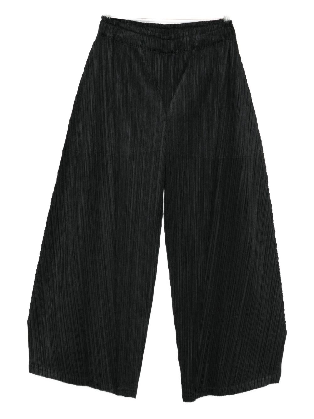 Issey Miyake Pleated Trousers In Black