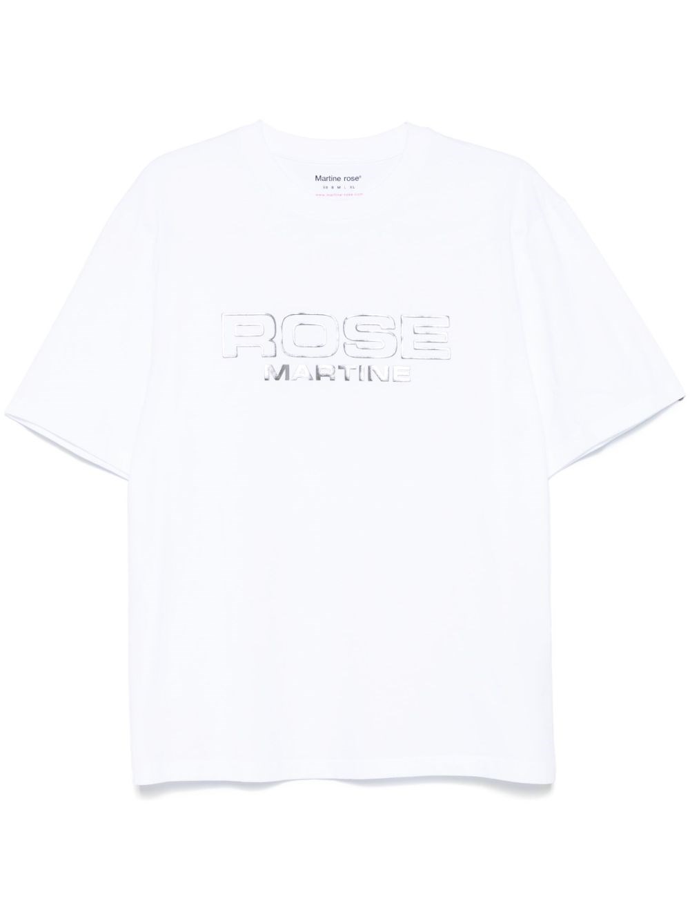 MARTINE ROSE Cotton T-Shirt - MARTINE ROSE - Modalova