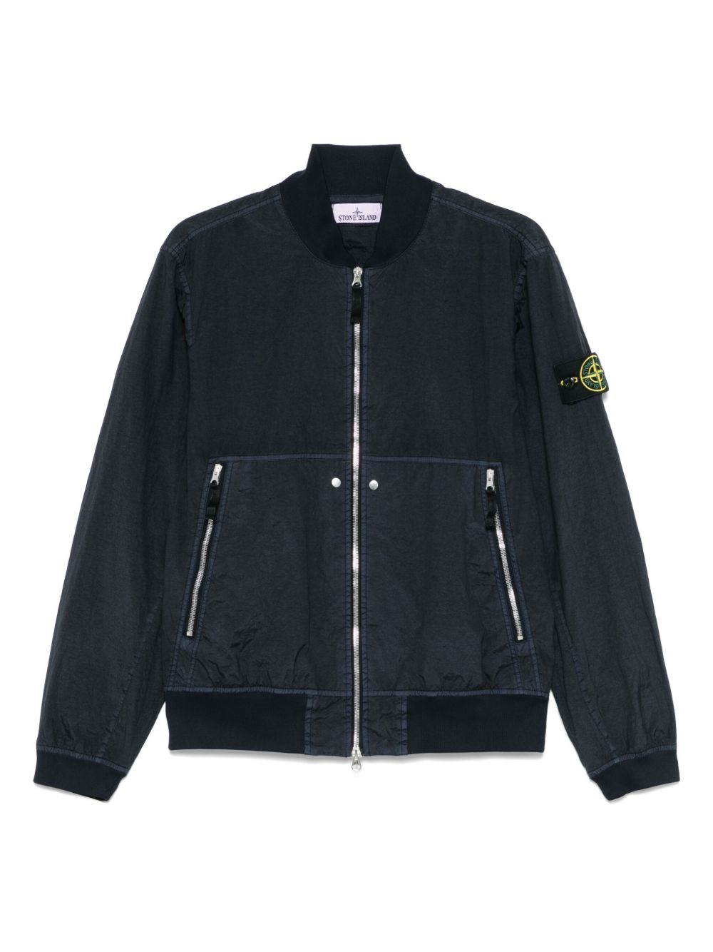 Stone Island Jacket With Logo - Stone Island - Modalova