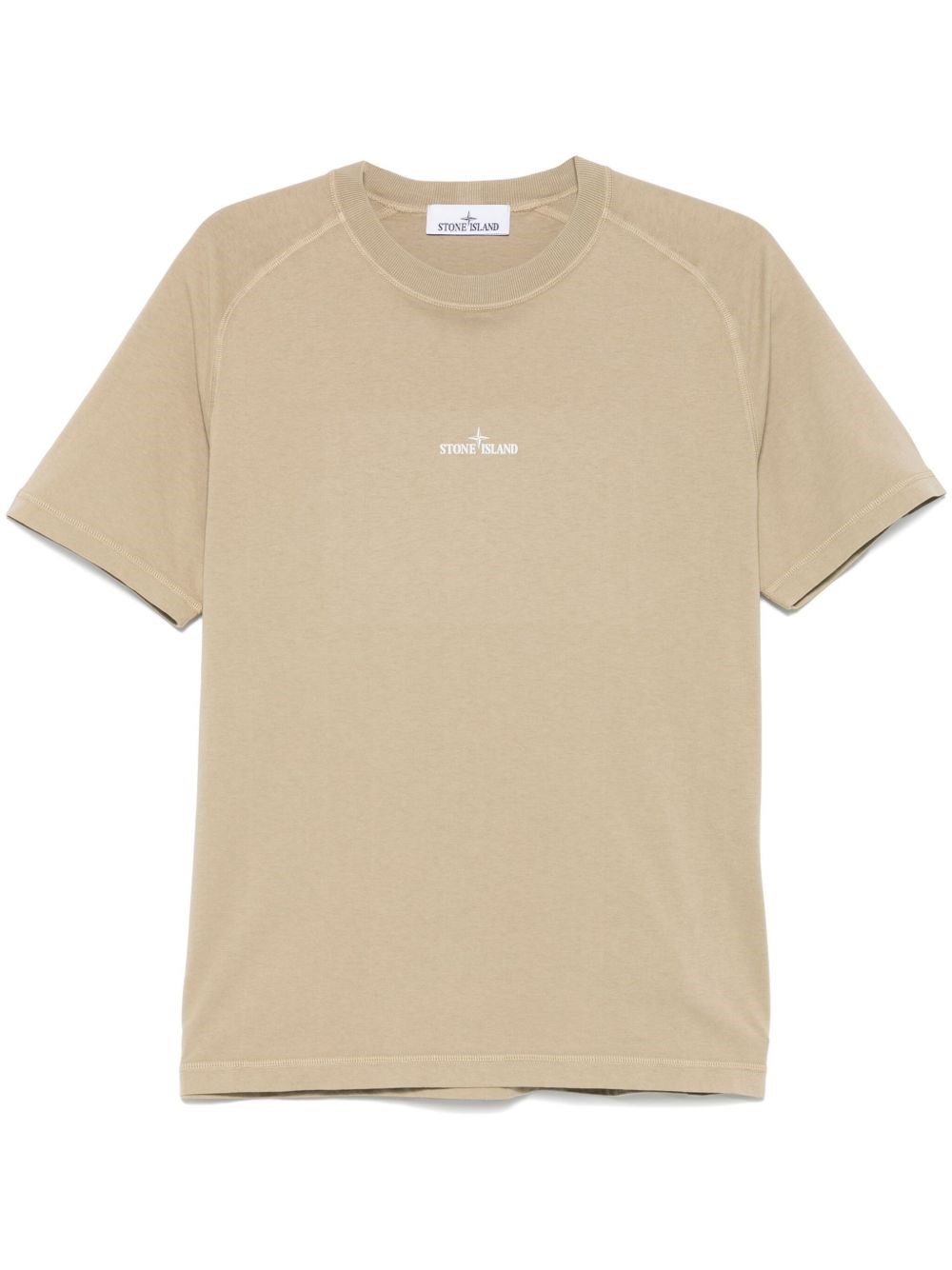 Stone Island Logo T-Shirt - Stone Island - Modalova