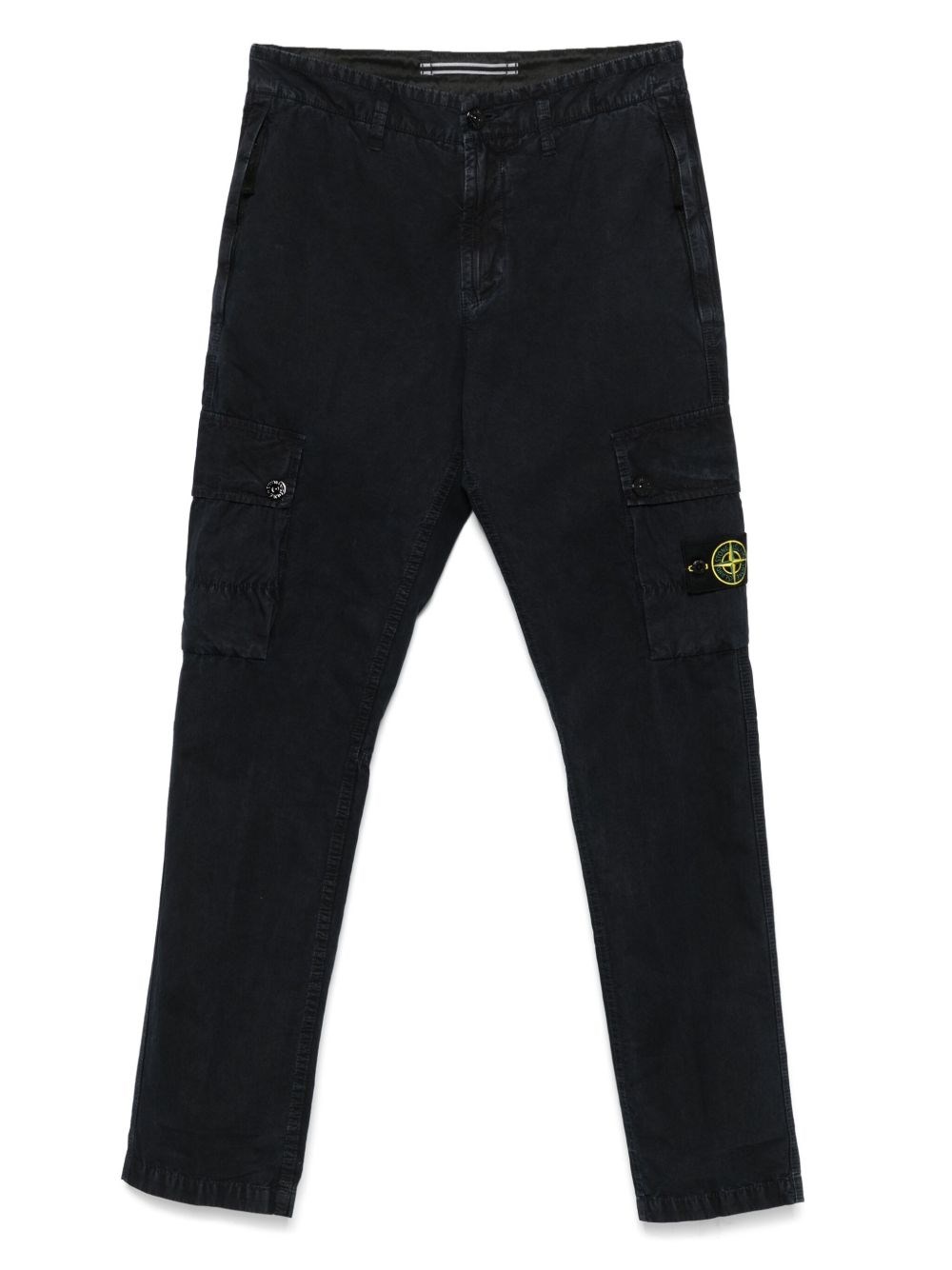 Stone Island Logo Trousers - Stone Island - Modalova