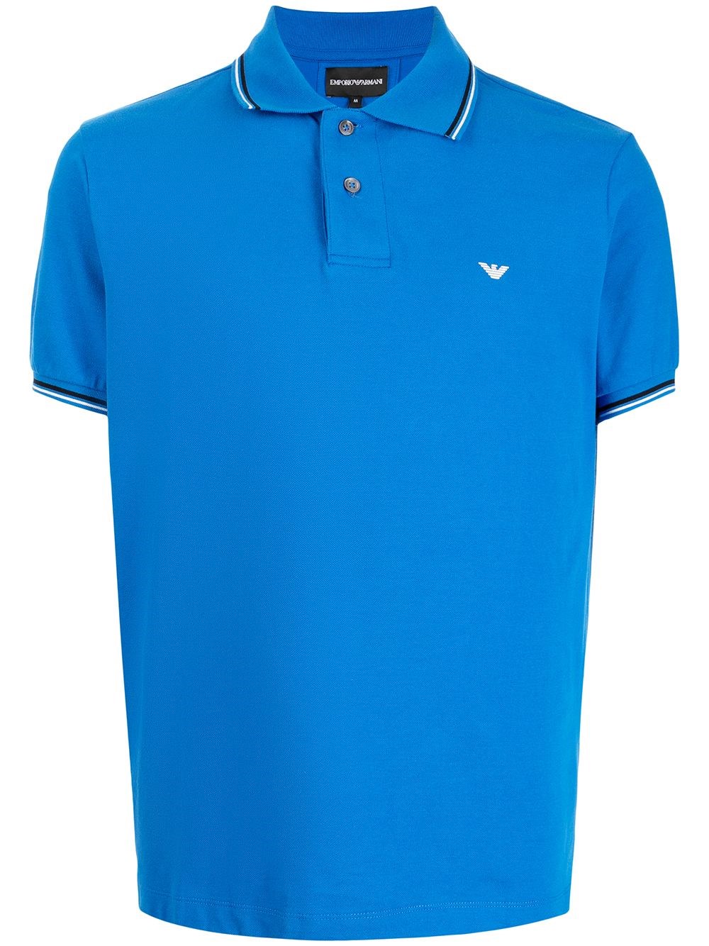 Emporio Armani Cotton Polo Shirt - Emporio Armani - Modalova