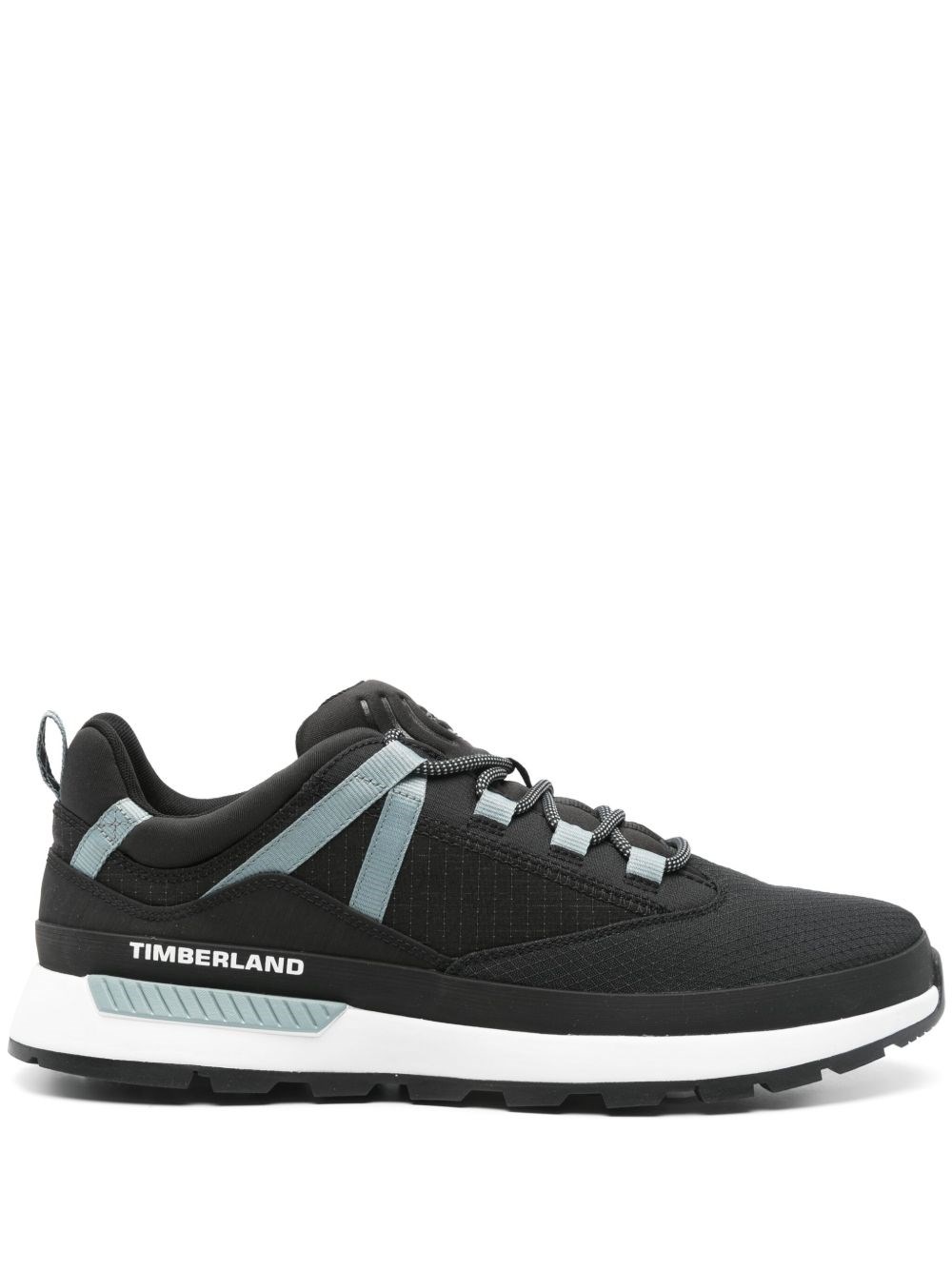 Timberland Low Top Chunky Sole Lace Up Sneaker In Black