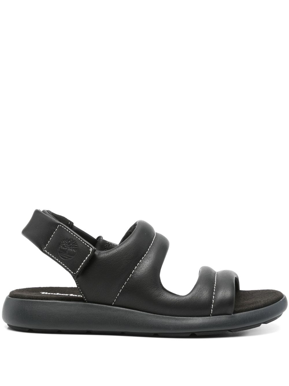 Timberland Flat Sandals  Woman Color Black In Black