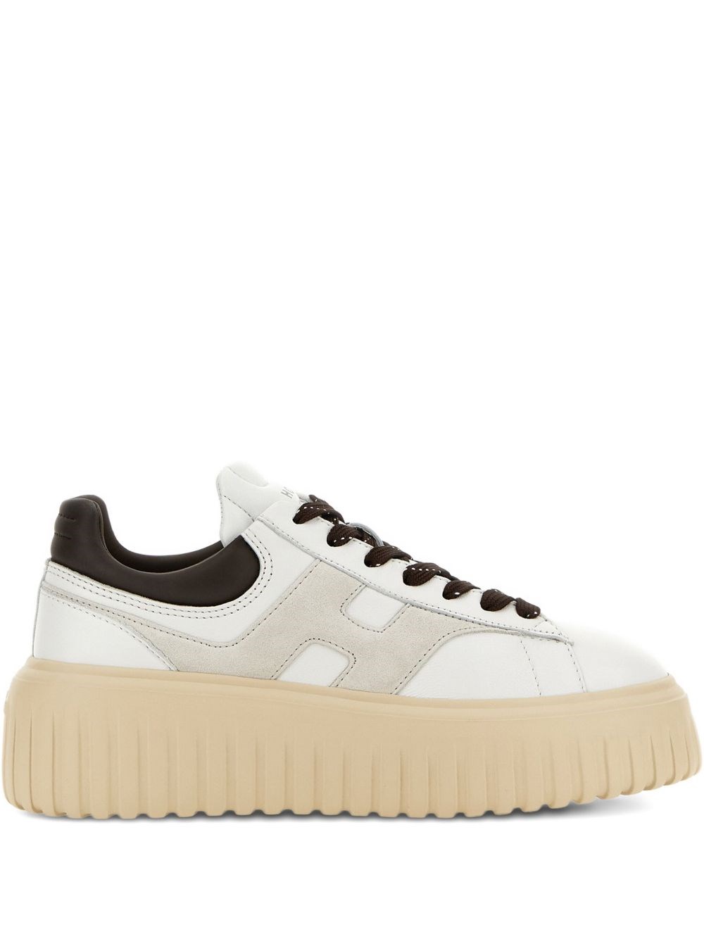 Hogan H-Stripes Leather Sneakers - Hogan - Modalova