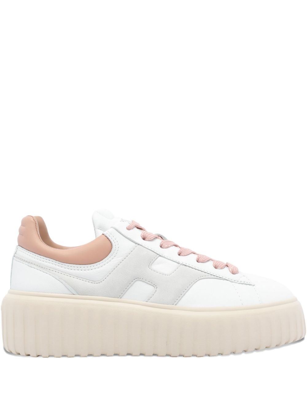 Hogan H-Stripes Leather Sneakers - Hogan - Modalova