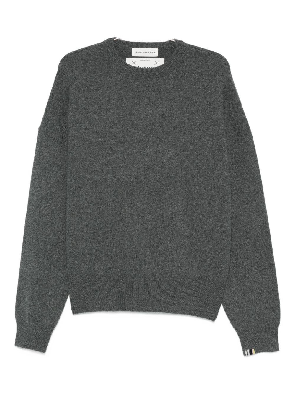 Extreme Cashmere Cashmere Crewneck Sweater In Gray