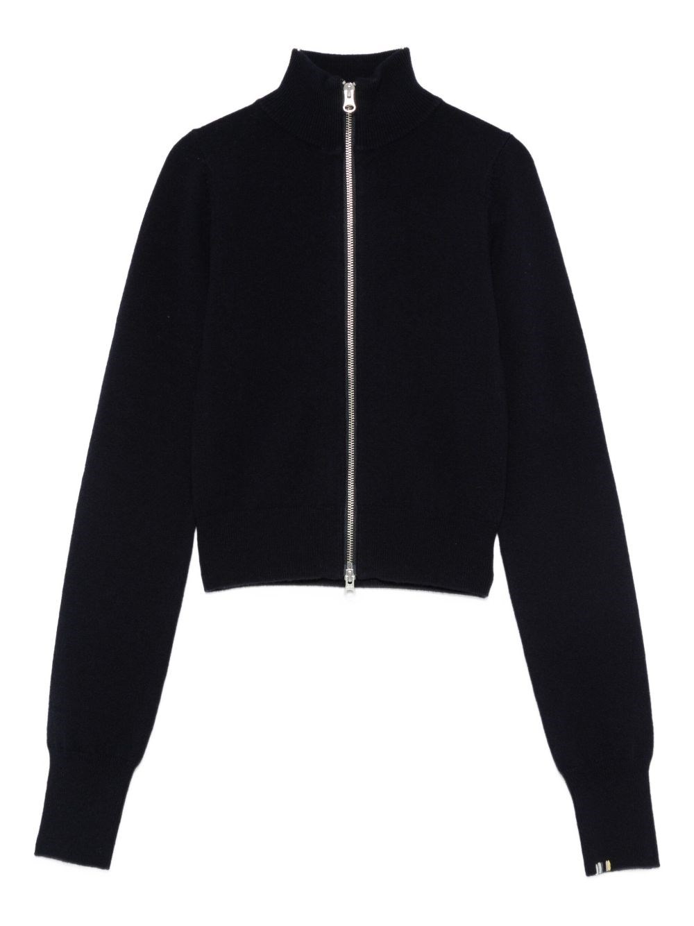 Extreme Cashmere Cashmere Zipped Cardigan In Blue