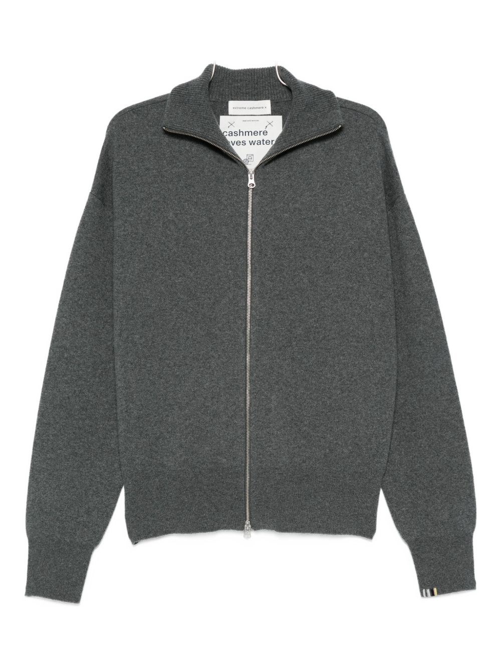 Cashmere Zipped Cardigan - EXTREME CASHMERE - Modalova