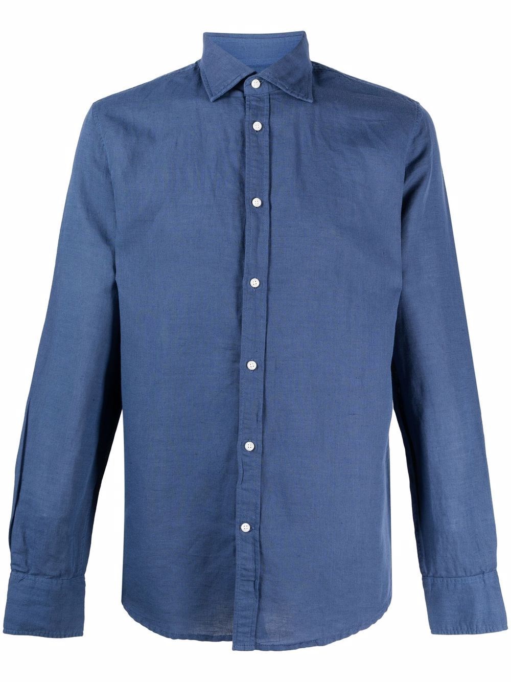 Linen And Cotton Blend Shirt - DEPERLU - Modalova
