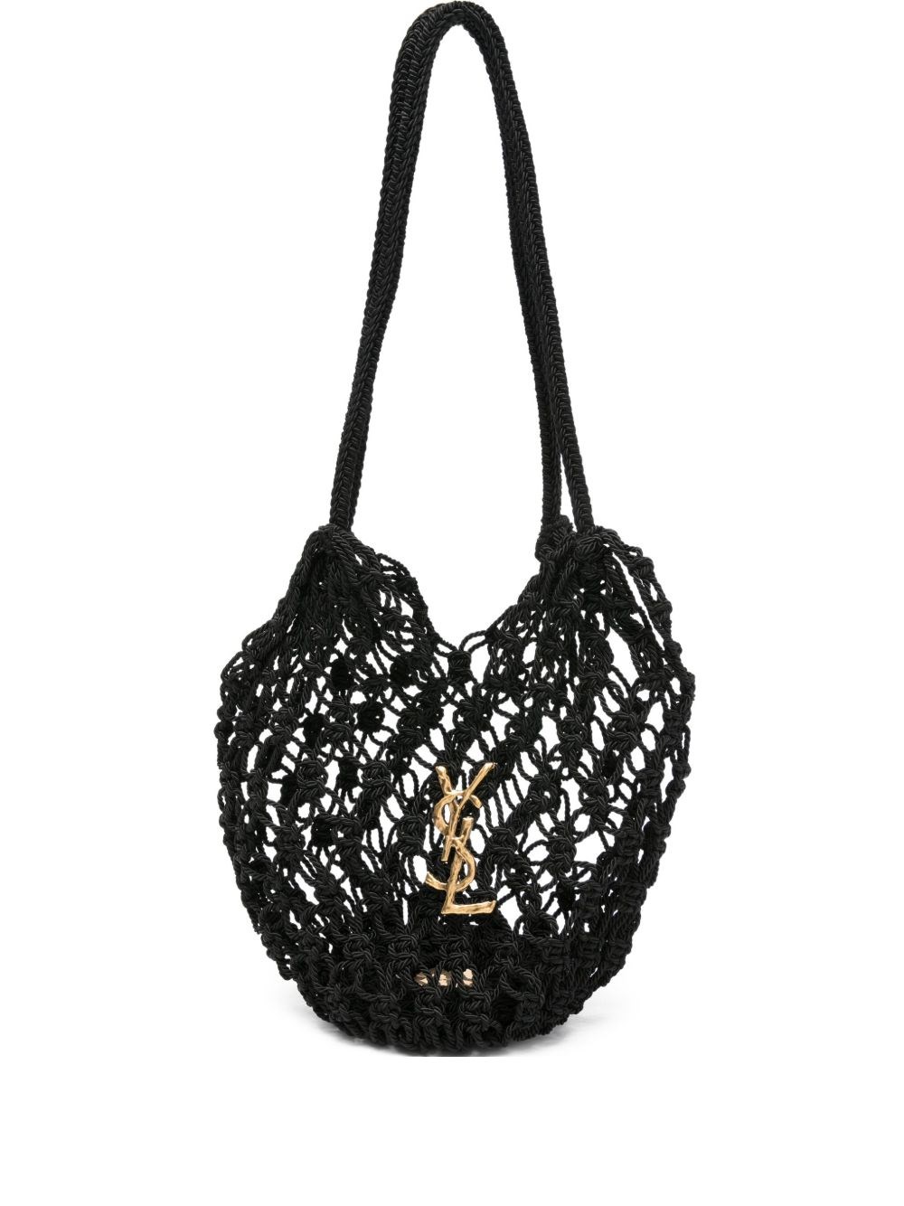 Saint Laurent Small Crochet Bucket Bag