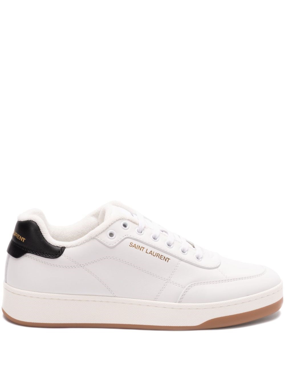 Sl/61 Leather Sneakers - Saint Laurent - Modalova