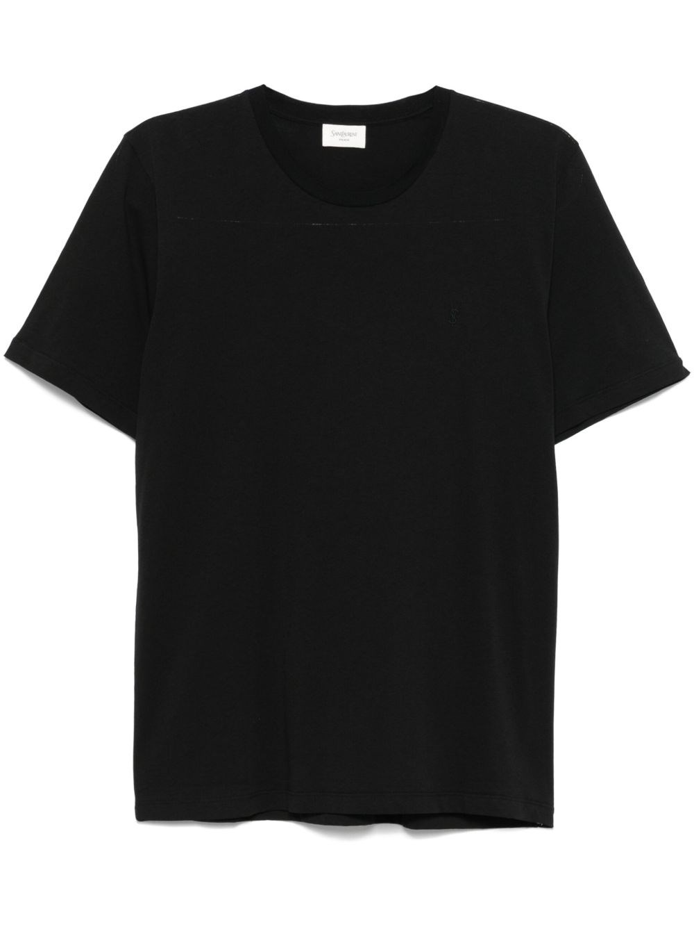 Saint Laurent Logo Cotton T-Shirt - Saint Laurent - Modalova