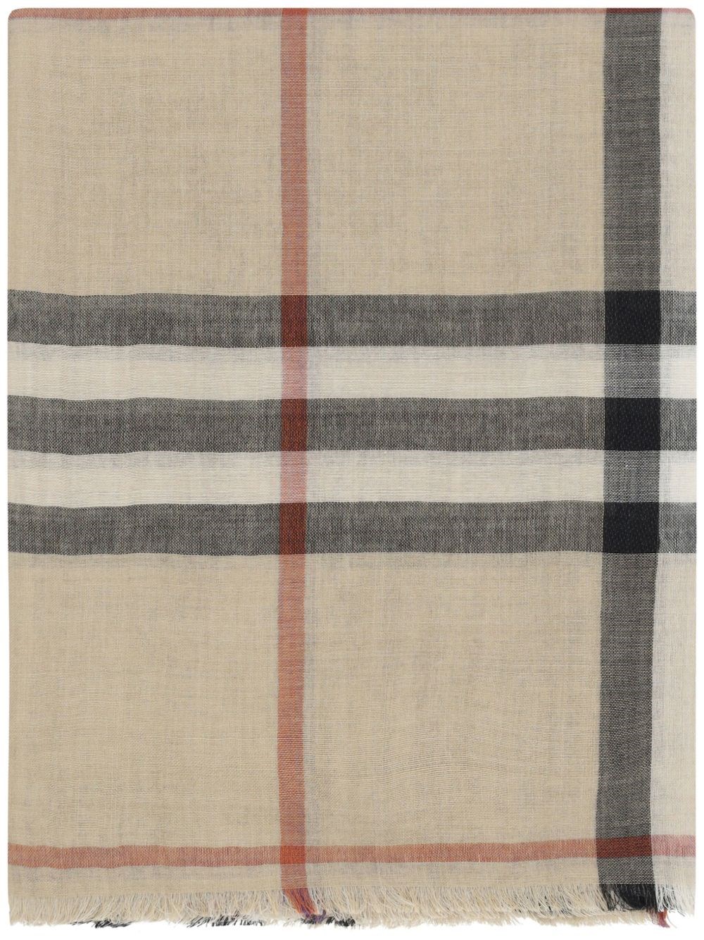 Burberry Check Print Scarf - Burberry - Modalova