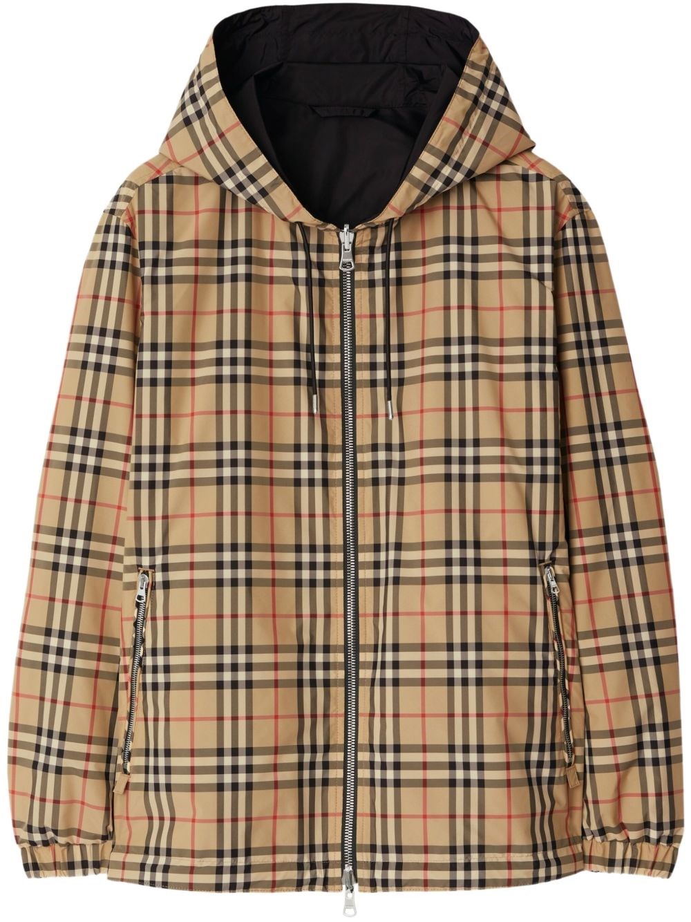 Check Print Jacket With Hat - Burberry - Modalova