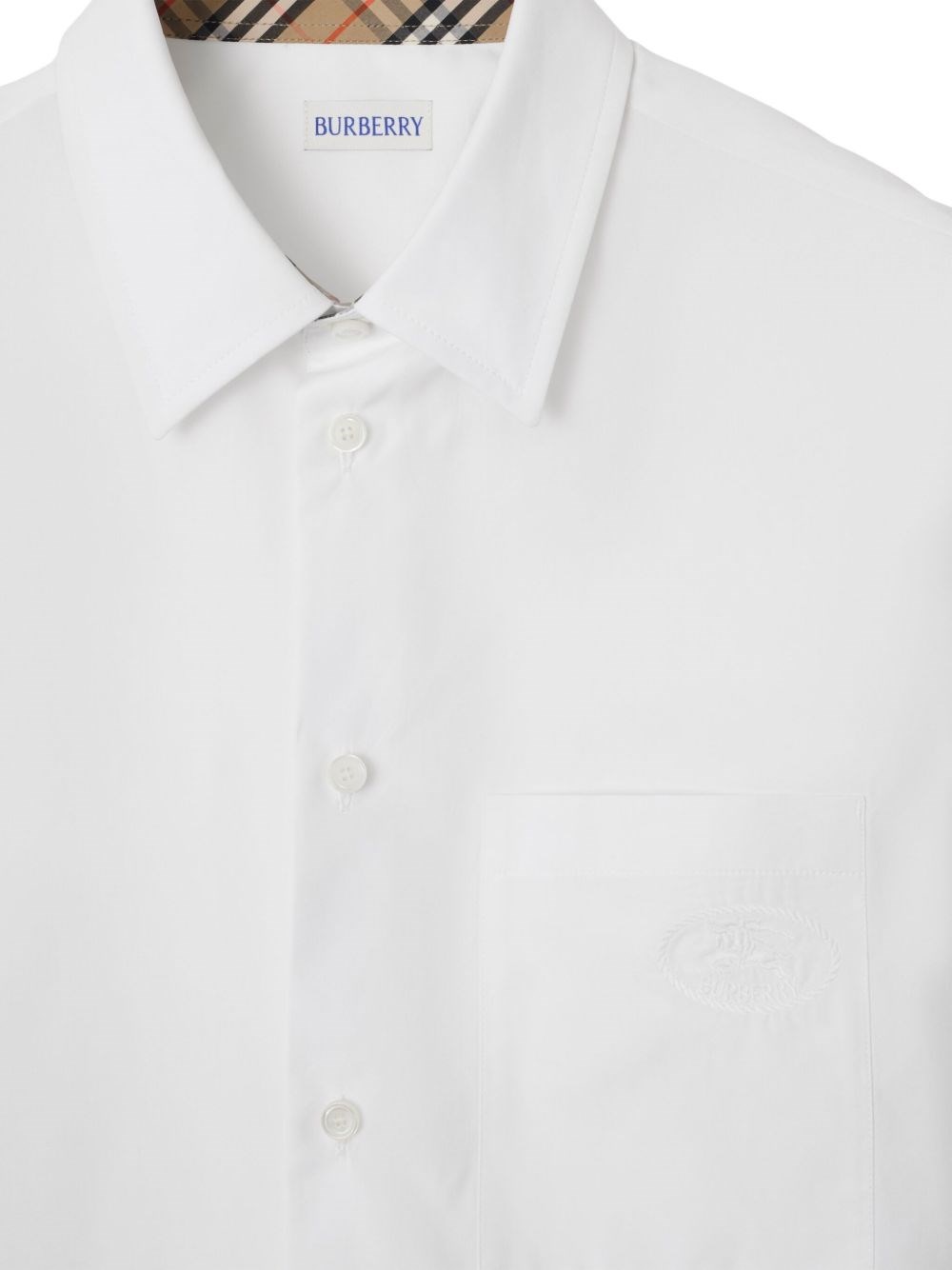 Burberry Shirt With Logo - Burberry - Modalova